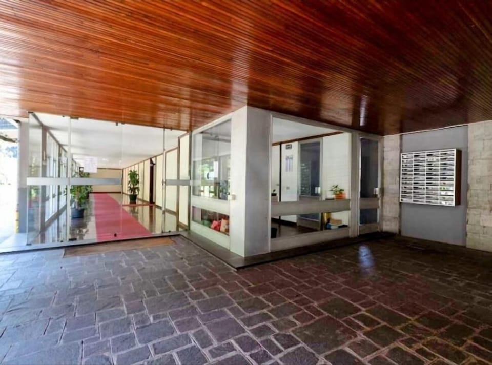 Interior entrance