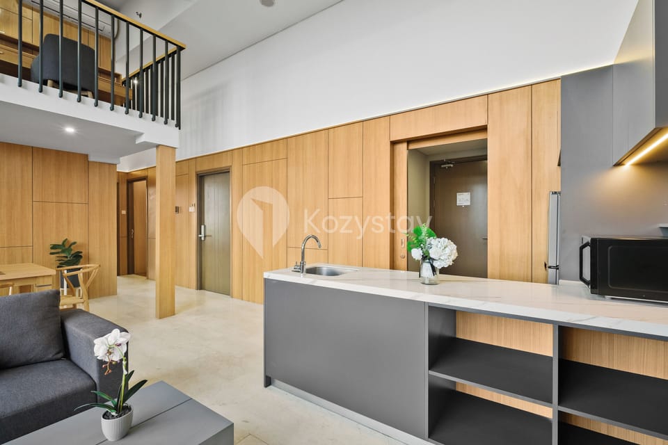 Apartment, 2 Bedrooms, City View | Private kitchen | Full-size fridge, microwave, stovetop, rice cooker