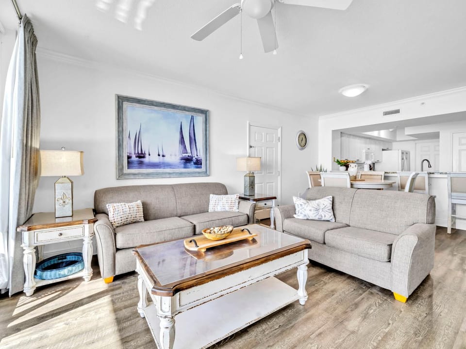 Condo, Multiple Beds (Emerald Beach 931) | Living area