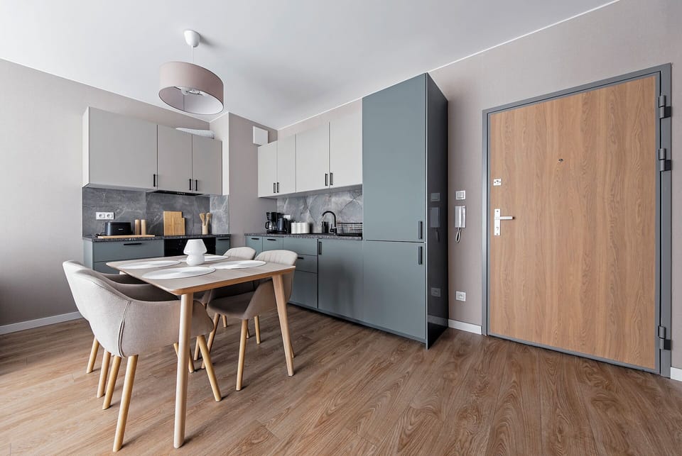 Apartment, Balcony | Private kitchenette | Coffee/tea maker, electric kettle