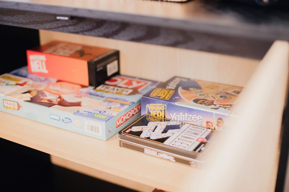 Games and Toy Shelf