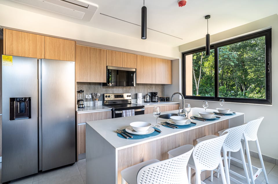 House, Multiple Beds, Balcony, Garden View (Torres del Mar 1202) | Private kitchen