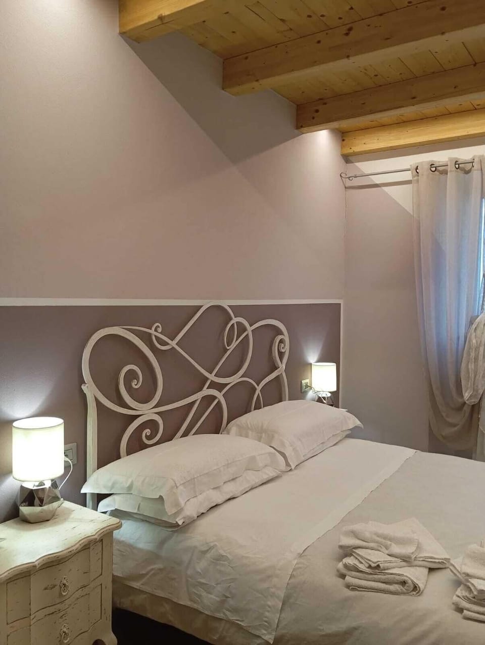 Panoramic Double Room, Private Bathroom, Garden View | Frette Italian sheets, premium bedding, down comforters