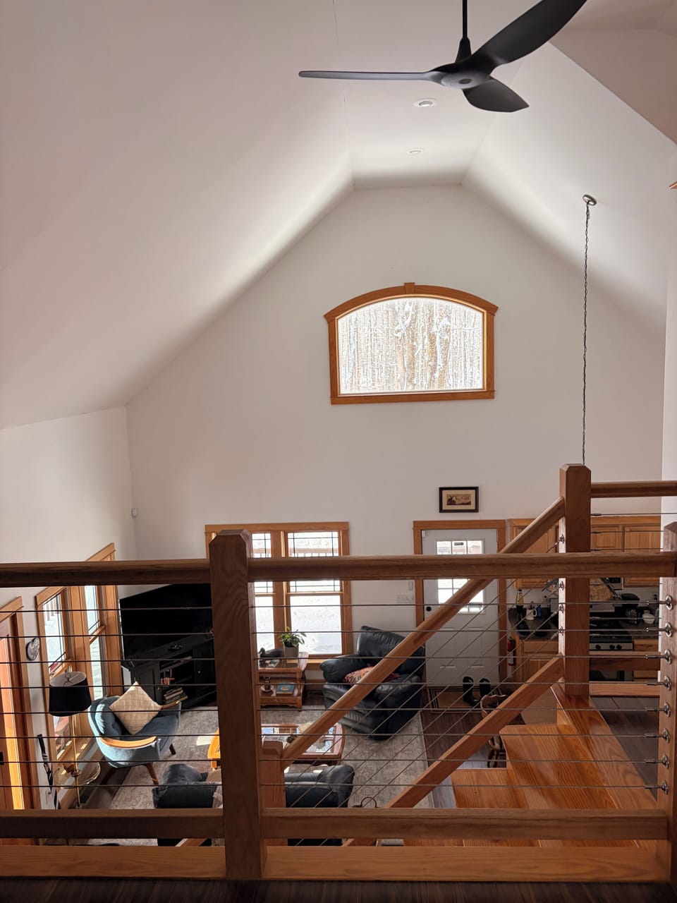 View from the loft