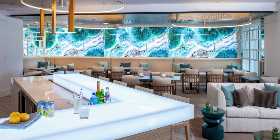 Breakfast area