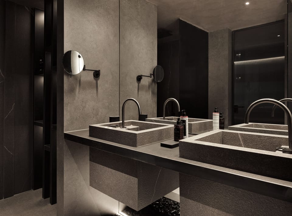 The Sanctum - EÉSO by NEMA | Bathroom | Free toiletries, hair dryer, bathrobes, slippers