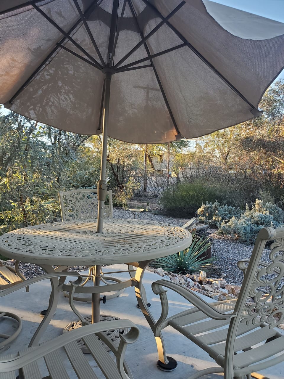 Outdoor dining