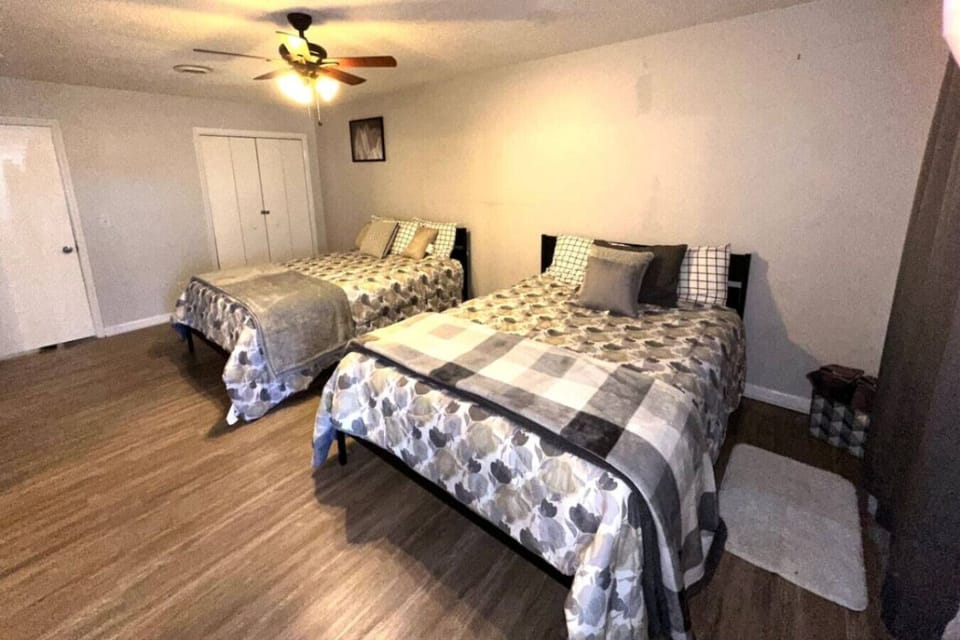 Comfortable bedroom.