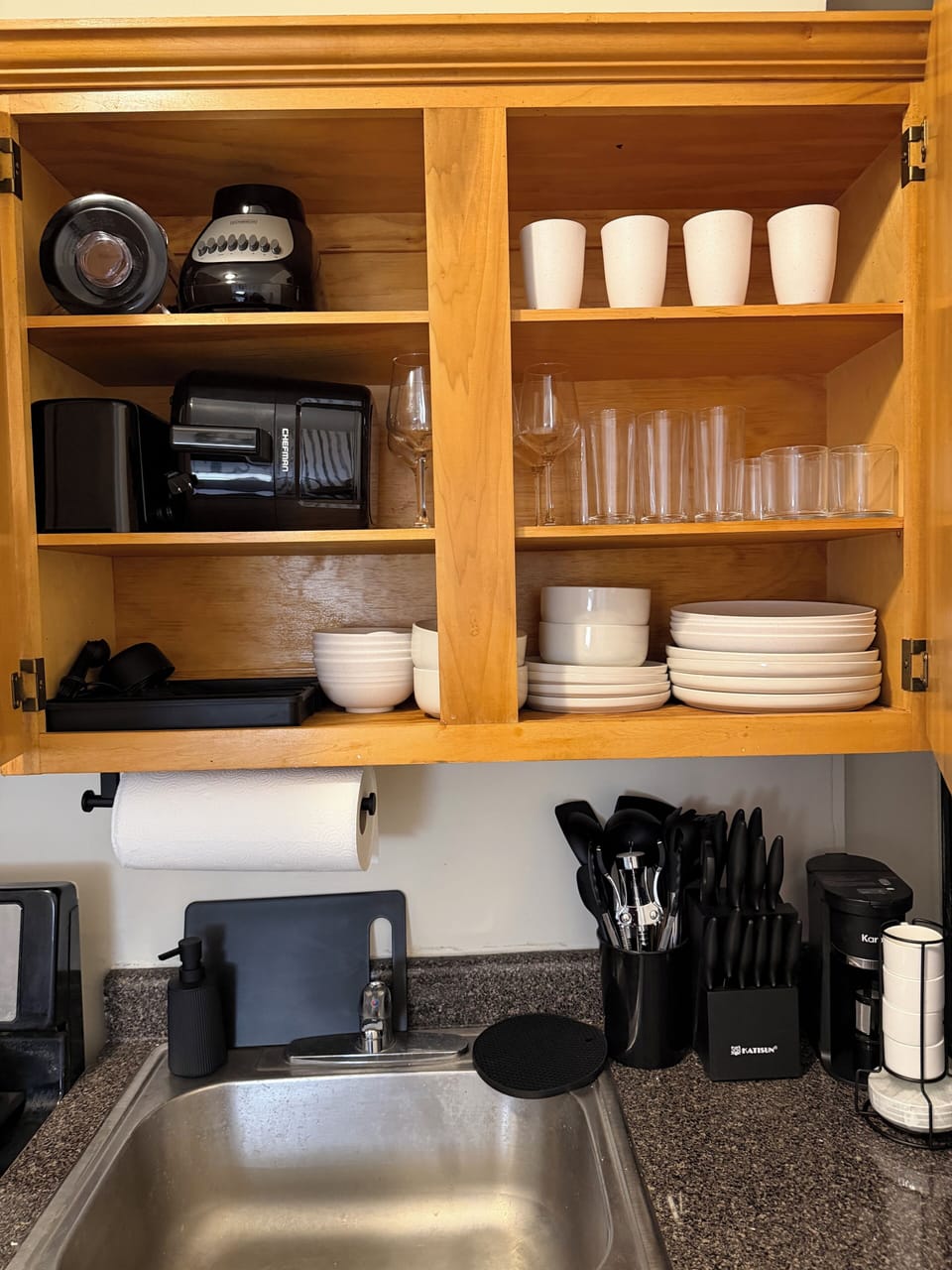 Fully equipped kitchen