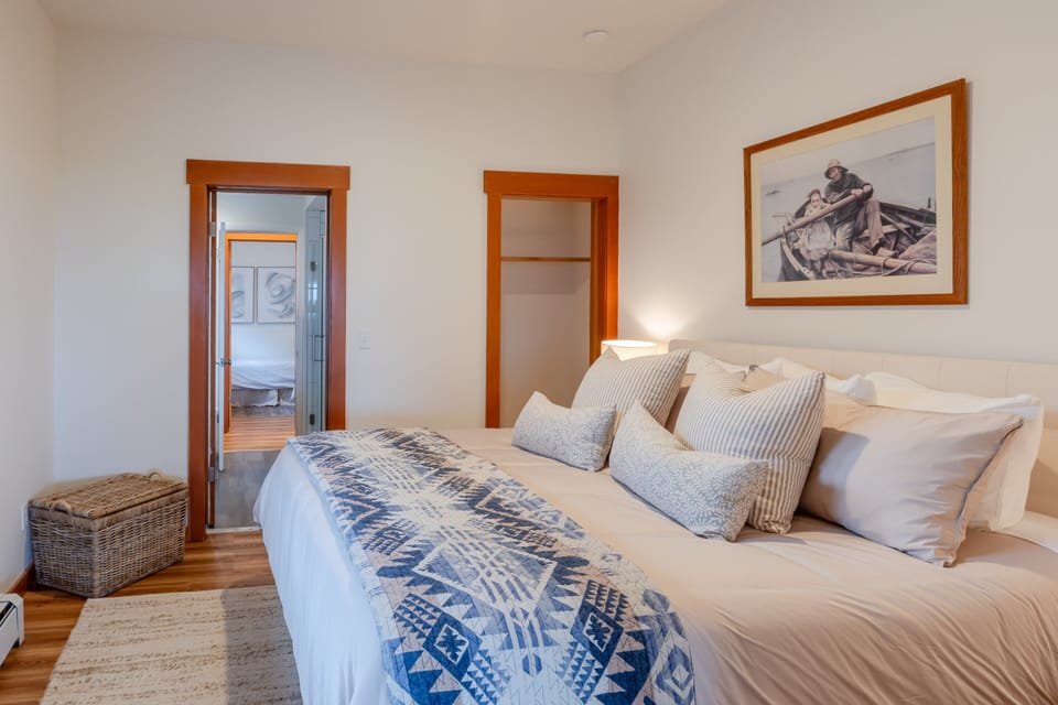 Primary King Bedroom on Main Floor