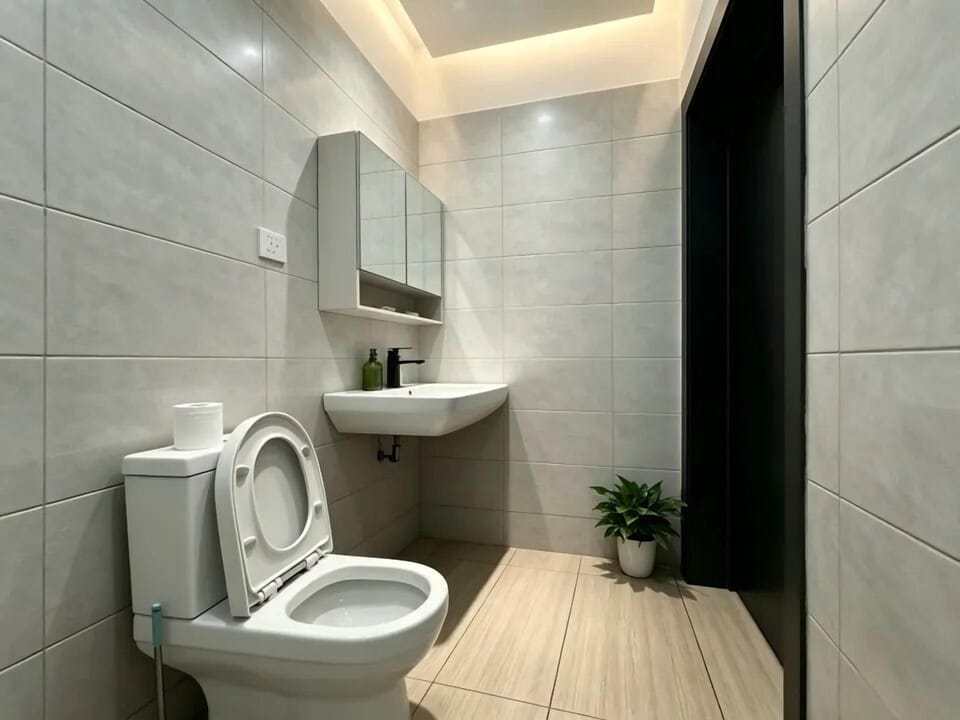 Comfort Single Room | Bathroom | Shower, hair dryer, towels, soap