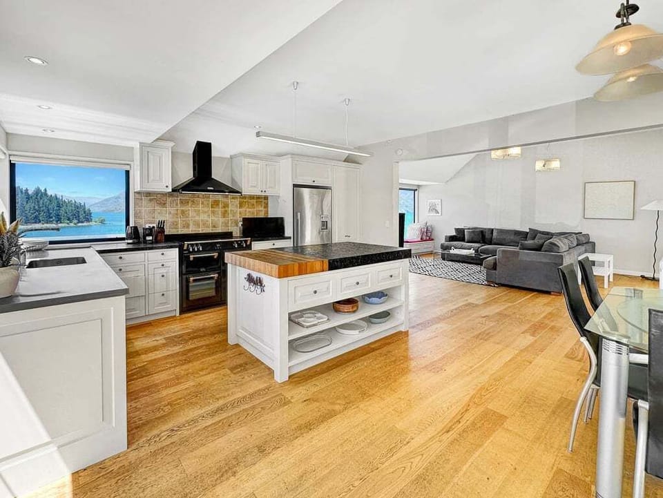 Open-plan living and dining for easy entertaining