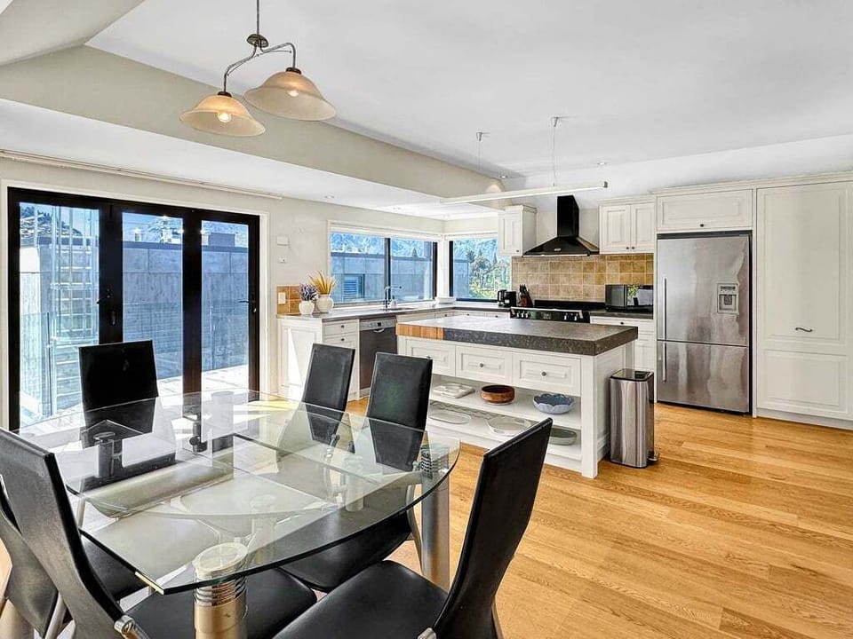 Light-filled kitchen with quality appliances