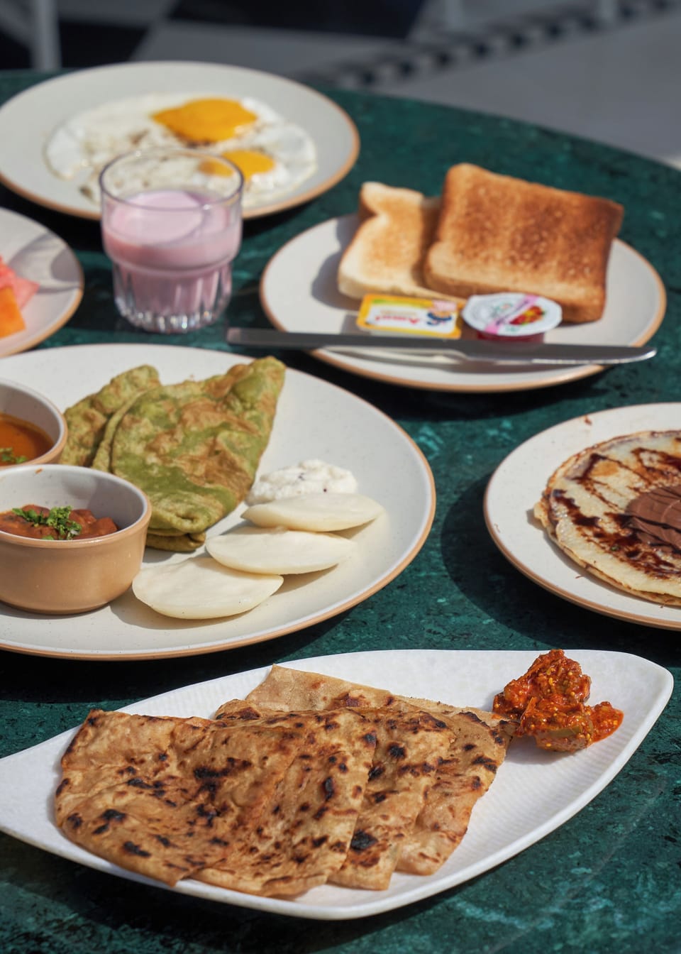 Breakfast buffet