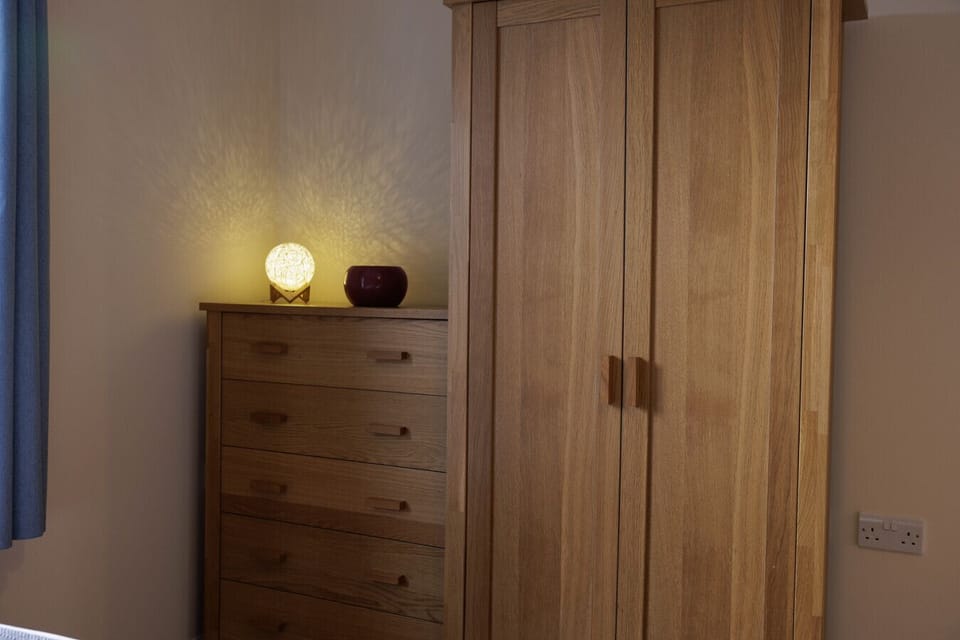 Ample clothing storage