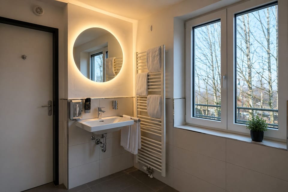 Deluxe Triple Room, Non Smoking | Bathroom