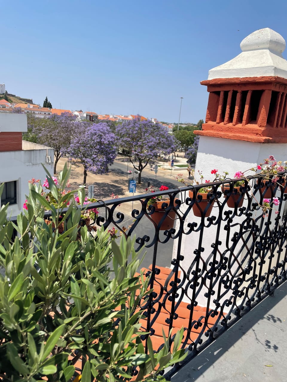 Vistas do terraço