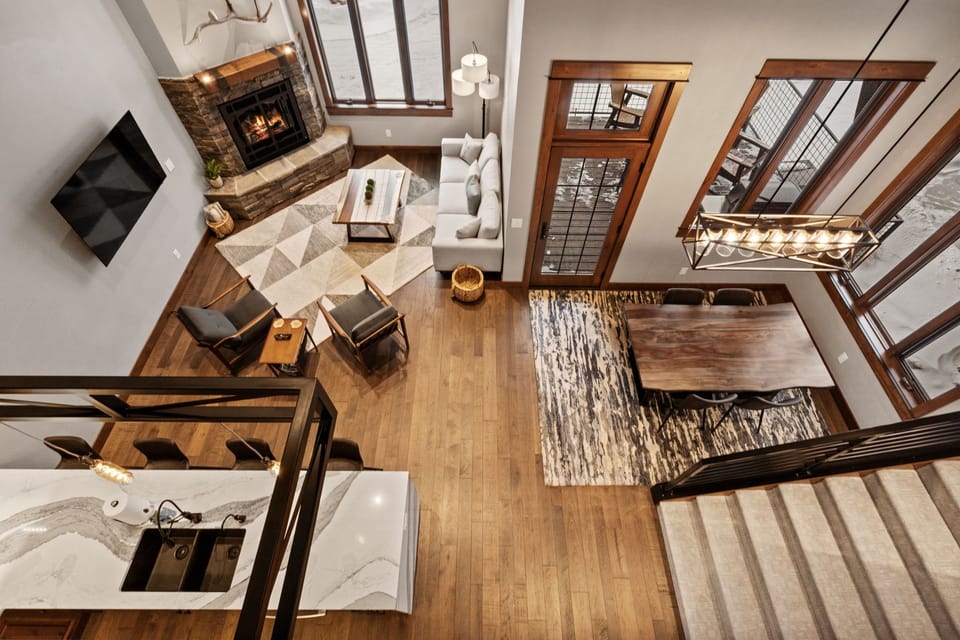 Spacious Open-Concept Living Area