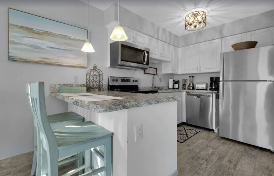 Kitchen with Bar Seating