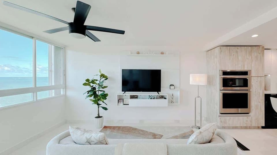 Enjoy your favorite movies, series & sports from the cozy living room. 