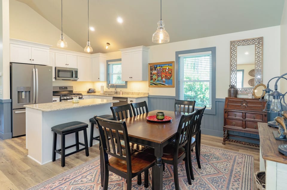 Dining Table and Kitchen
