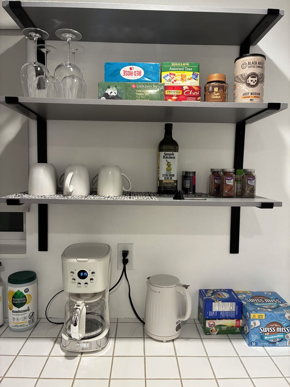 Coffee and Tea bar -enjoy!