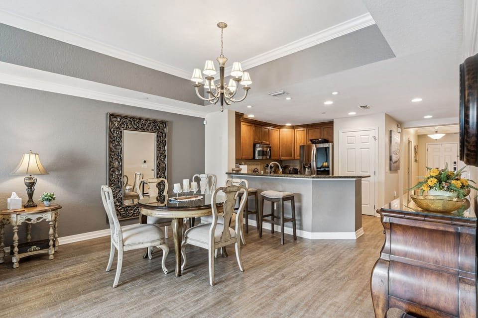 Dining area ideal for family meals and conversation