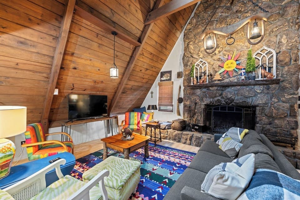 A comfortable retreat for relaxing after a day of mountain adventures.