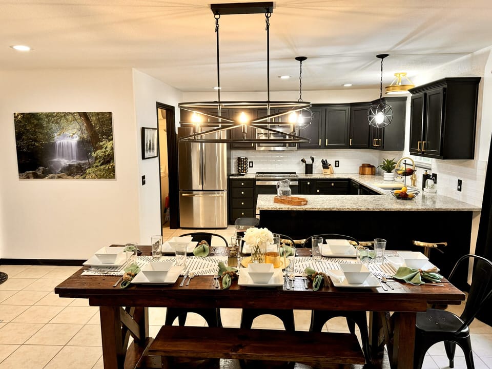Create lasting memories at this stylish table set for delightful meals!
