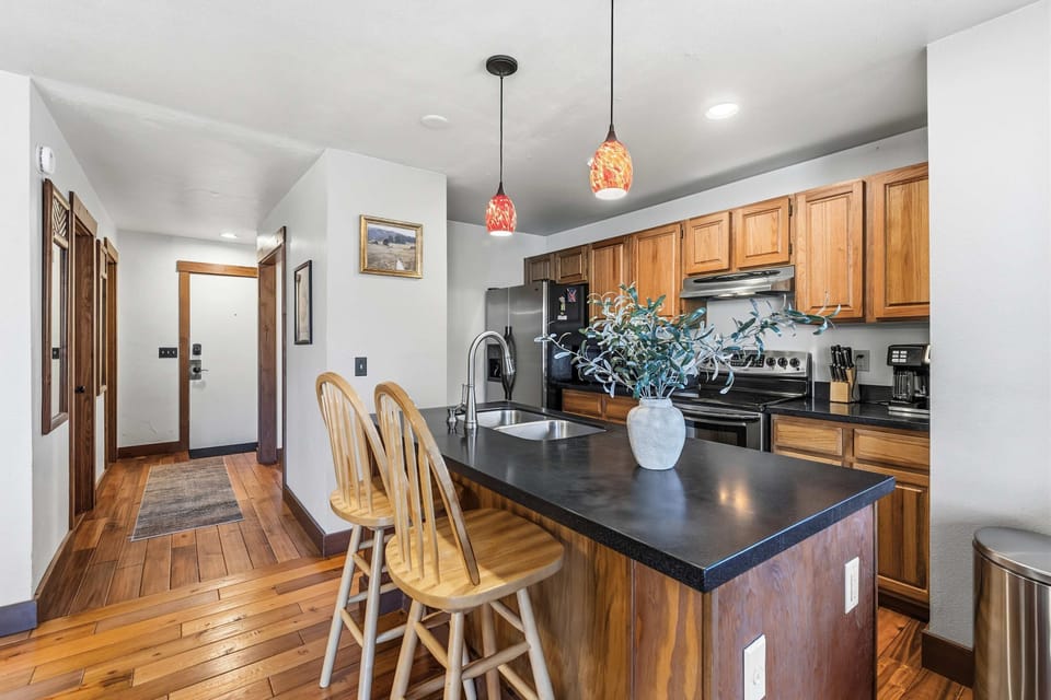 Fully equipped kitchen