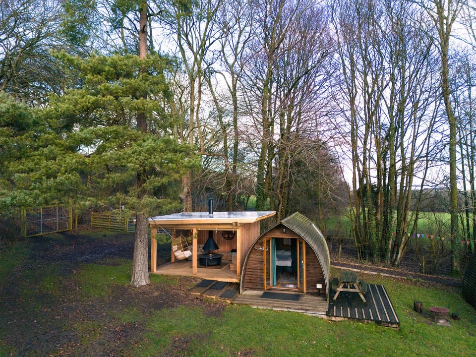 Superior Cabin with Pergola 