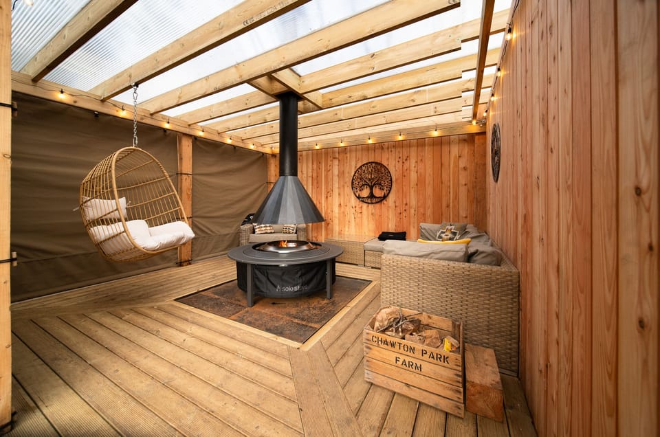 Superior Cabin with Pergola 