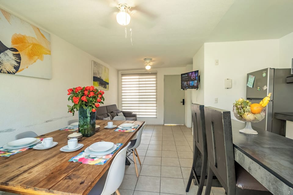 Family House, Courtyard View | Dining room