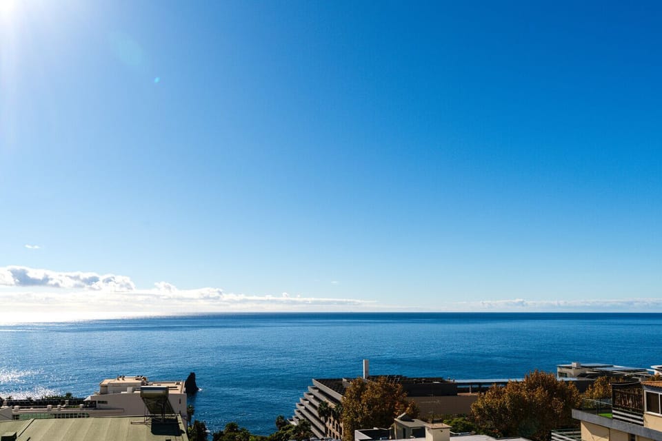 Panoramic Atlantic views from Madeira.