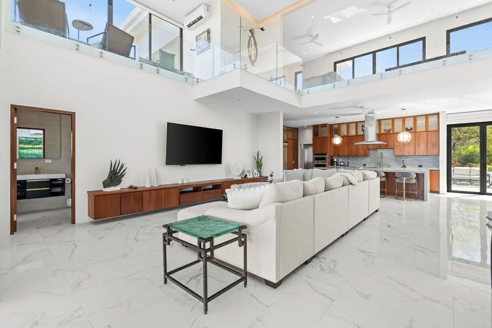 Living Room, entertainment area. 