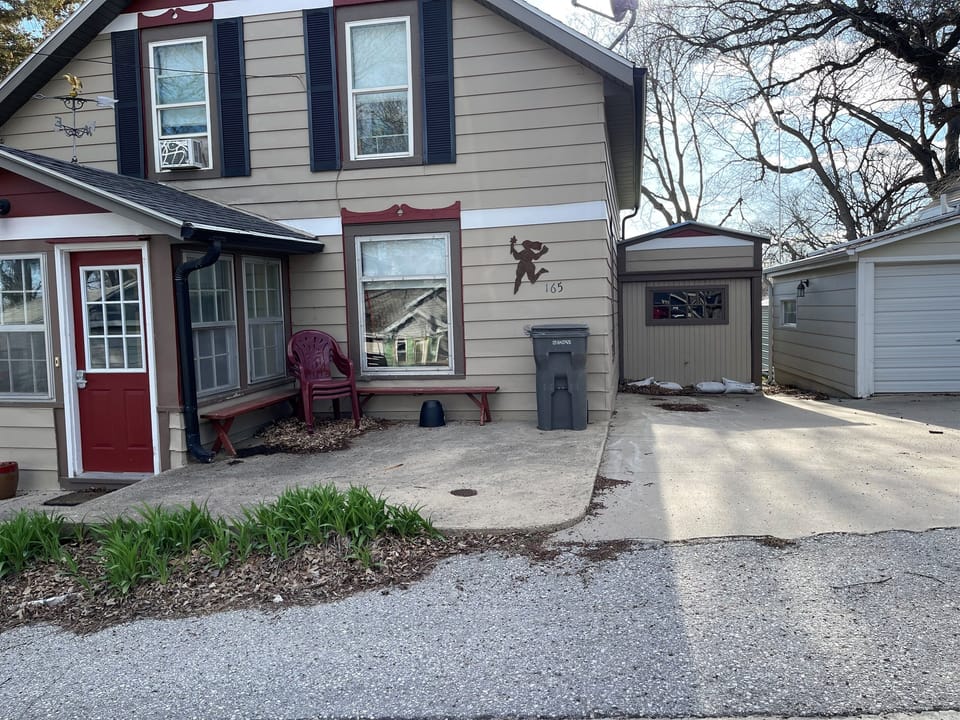 Front view of house