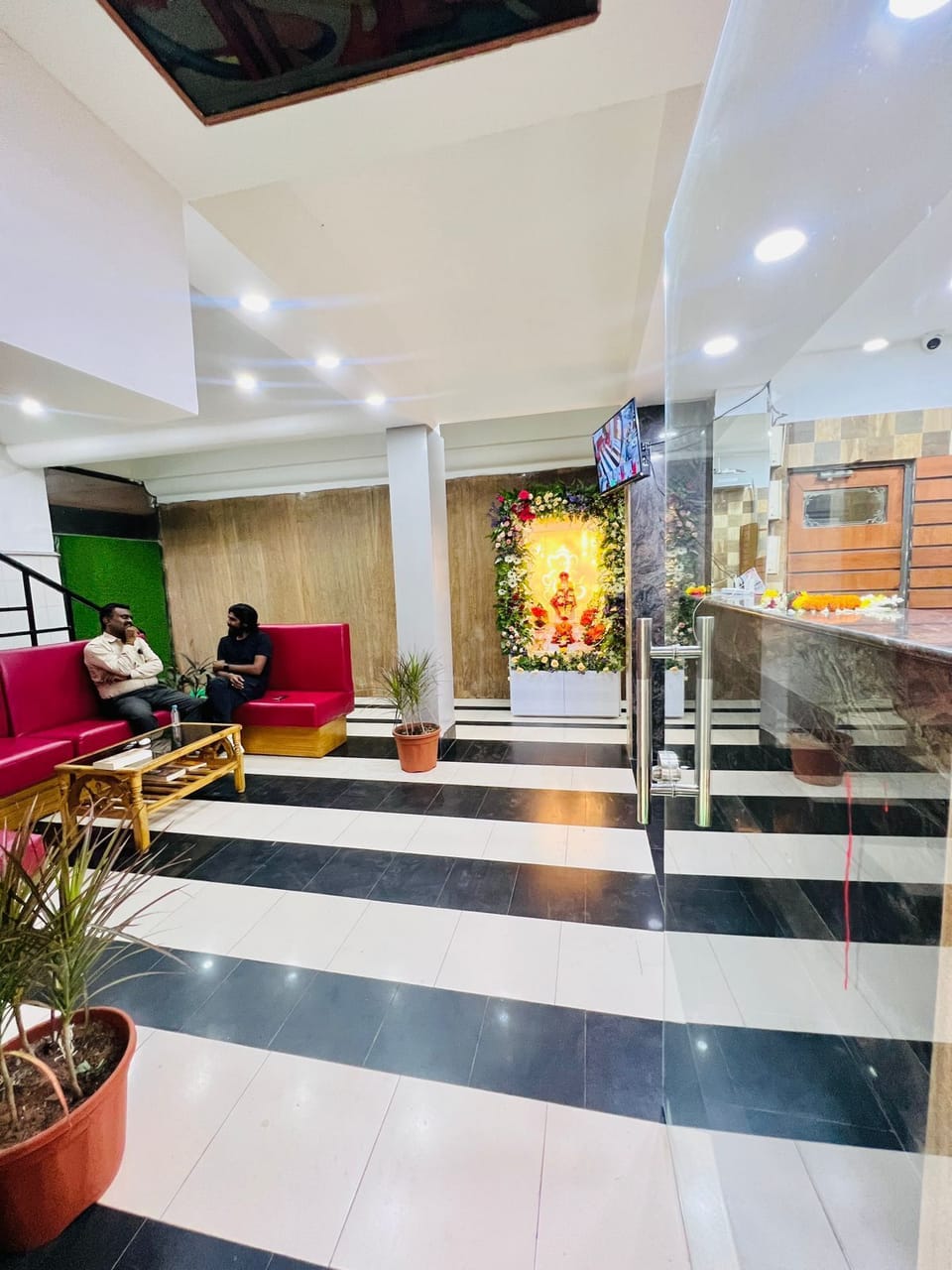 Reception hall