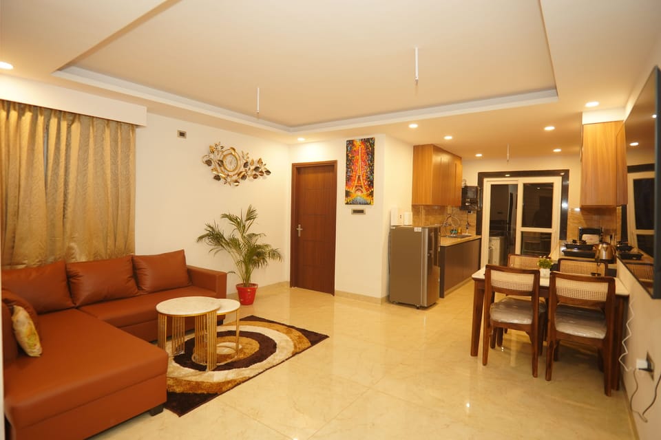 Deluxe Room, Mountain View | Living area
