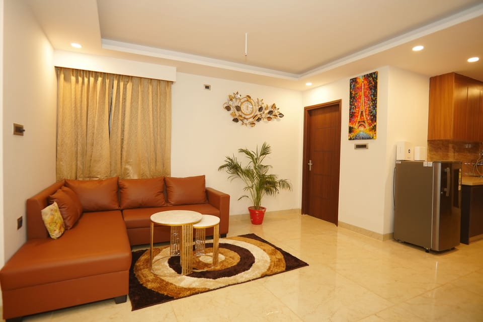 Deluxe Room, Mountain View | Living area