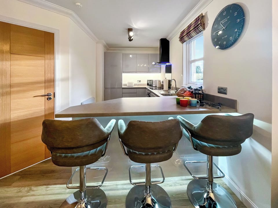 Kitchen | Dee View Apartment, Banchory