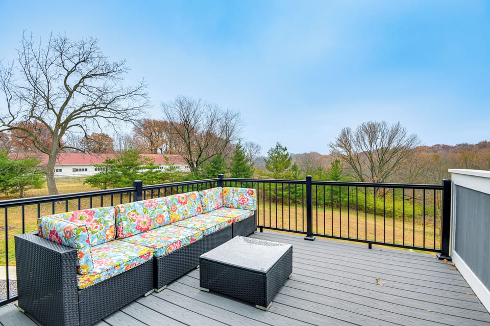 Furnished Balcony