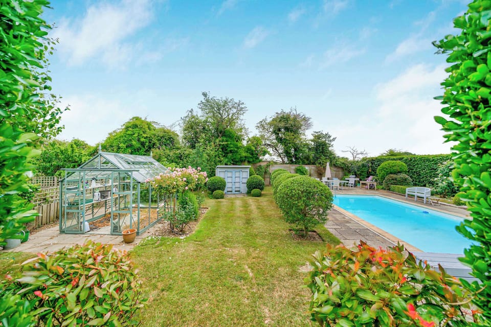 Enjoy our heated pool, open between 1st June - 30th September