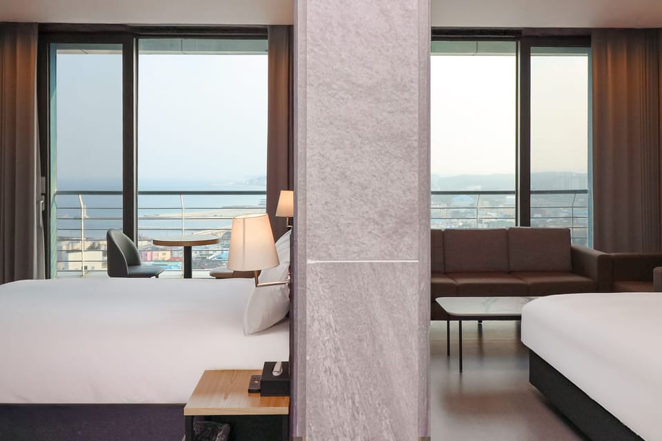 Suite Family Twin Ocean | Free WiFi, bed sheets