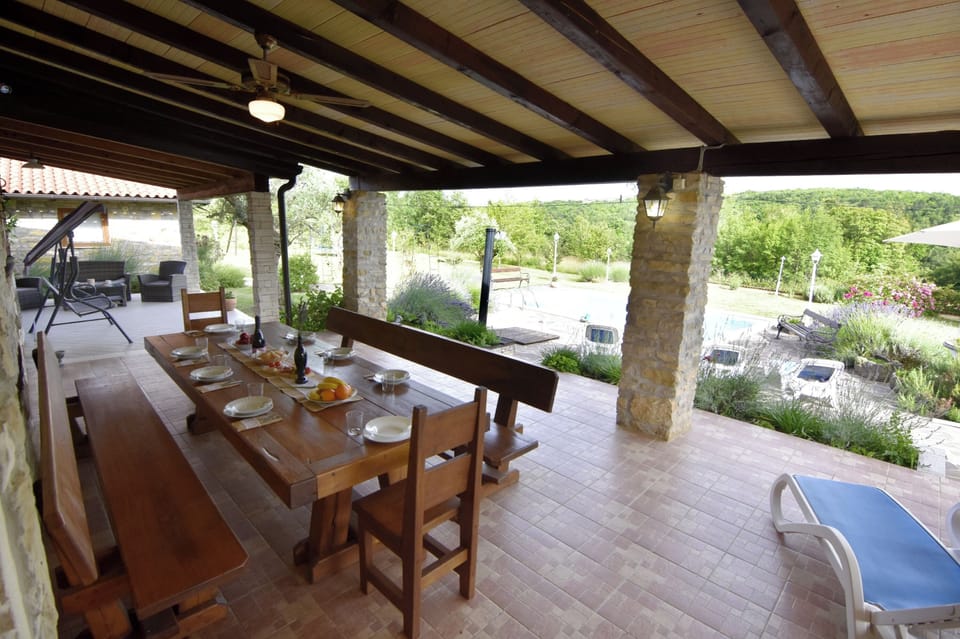 Villa, 3 Bedrooms, Private Pool, Garden View | Terrace/patio