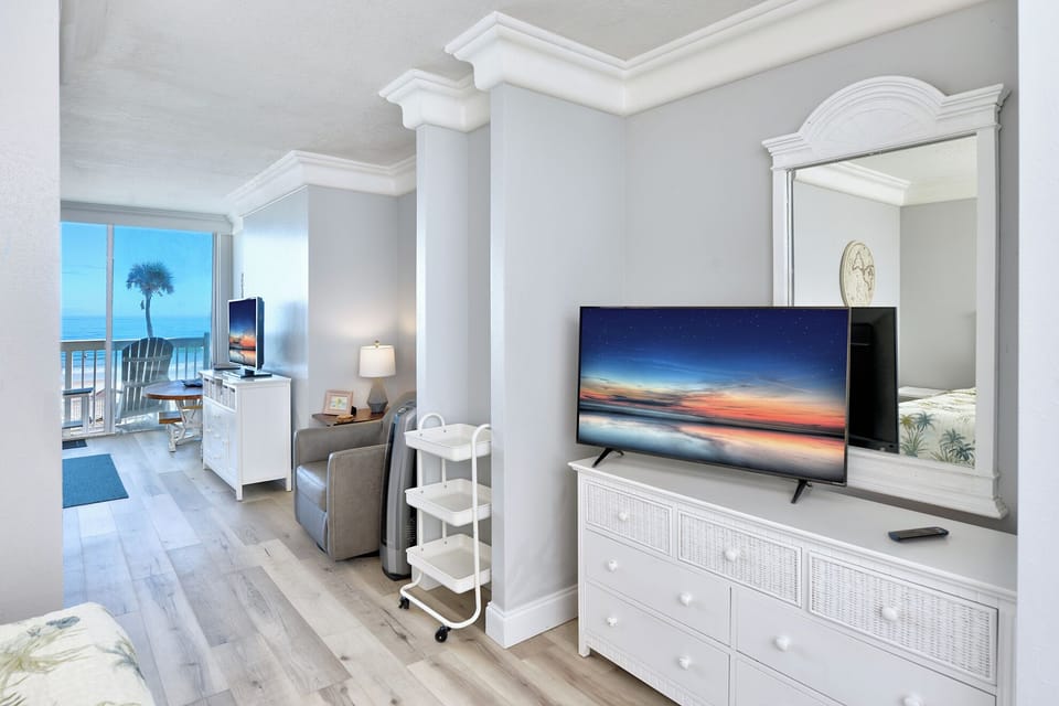 Bedroom TV for nighttime viewing