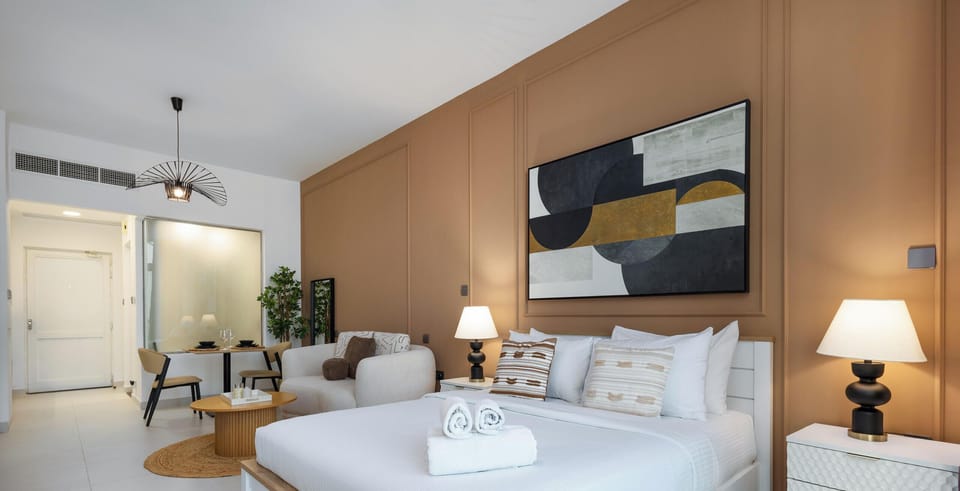 Studio, Balcony, Sea View | Blackout drapes, iron/ironing board, free WiFi