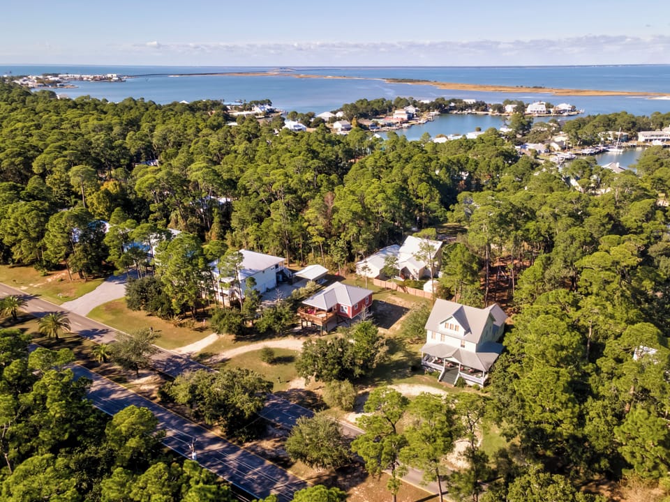 Bienville Bungalow Interior East End Dauphin Island Rental