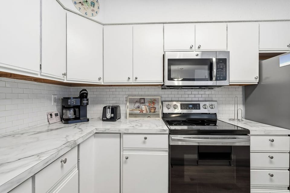 Well stocked with all the essentials to make you feel right at home.