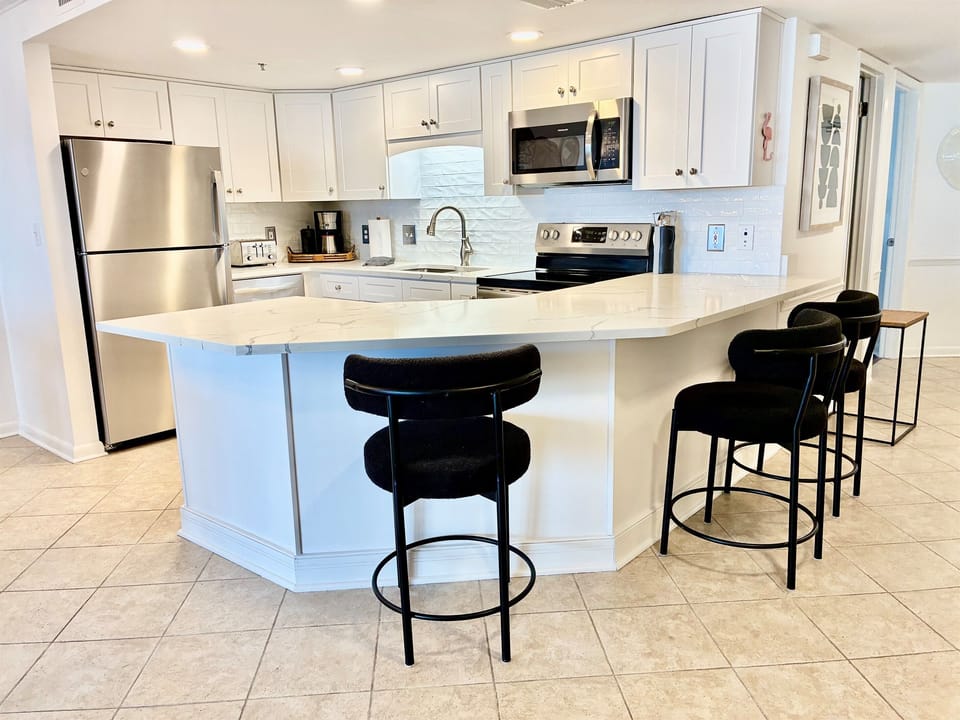 Large bar area with comfortable seating!