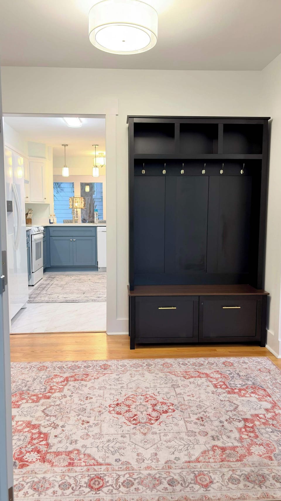 Entryway into Kitchen